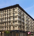 Old New York City apartment building in the Lower East Side Royalty Free Stock Photo