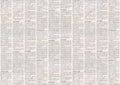 Old newspaper texture background