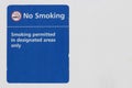 Old No Smoking Sign