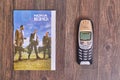 Old Nokia mobile phone Royalty Free Stock Photo