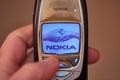Old Nokia mobile phone Royalty Free Stock Photo