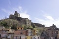 Old Norman`s Castle, and Medieval City, Lamezia Terme, Calabria, Italy Royalty Free Stock Photo