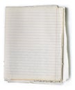 Old note book Royalty Free Stock Photo