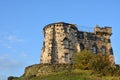 Old observatory house on Calton Hill in Edinburgh Royalty Free Stock Photo