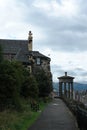 Old Observatory House, Calton Hill, Edinburgh, Scotland Royalty Free Stock Photo