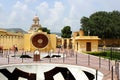 Old observatory with instruments Jantar Mantar. Jai Prakash Yantra. Jaipur, India