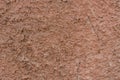 Old obsolete brown plastered wall background texture Royalty Free Stock Photo