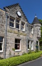 Old office building Glen Grant Whisky Distillery Scotland Royalty Free Stock Photo