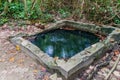 Old oil prospecting well in Cahuita National Park, Costa Ri