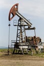 Old oilwell Royalty Free Stock Photo