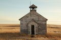 Old one room school house. Royalty Free Stock Photo