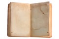 Old open book Royalty Free Stock Photo