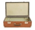 Old open Suitcase