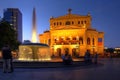 Old Opera House in Frankfurt, Germany Royalty Free Stock Photo