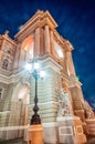 Old Opera Theatre Building in Odessa Ukraine night Royalty Free Stock Photo