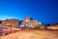 Old Opera Theatre Building in Odessa Ukraine night Royalty Free Stock Photo