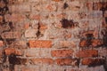 the old bricks wall background Royalty Free Stock Photo