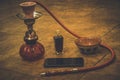 Old Oriental hookah-souvenir from the Middle East