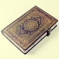 Old ornate notebook Royalty Free Stock Photo