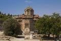 Old Orthodox church at the Agora, Athens, Greece Royalty Free Stock Photo