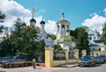 Old Orthodox Church of the Assumption of the Blessed Virgin Mary in Putinki, 1676, architectural monument, Uspensky lane, landmark