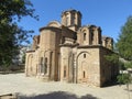 Old orthodox church Greece in summer Royalty Free Stock Photo