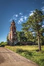 Old Orthodox church russia Royalty Free Stock Photo