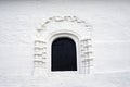 Old orthodox church window. Kremlin in Kolomna, Russia. Royalty Free Stock Photo