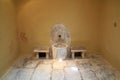 Old Ottoman Turkish Bath Interior on Island of Kos in Greece