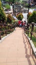 Old Outdoor Stone Staircase Royalty Free Stock Photo