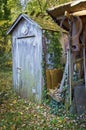 Old Outhouse Royalty Free Stock Photo