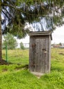 An Old Outhouse Royalty Free Stock Photo