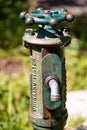 Old outside drinking water faucet