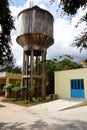 Old Overhead Water Storage Tank