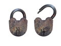 Old padlock Royalty Free Stock Photo