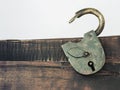 Old padlock Royalty Free Stock Photo