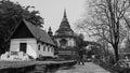 Old Pagoda at Wat Chet Yod, Seven pagoda temple in Chiang Mai, Thailand. Wat Chet Yod was site of Eighth World Buddhist council in