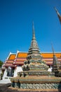 Old pagoda in Wat Phra Chettuphon Wimon Mangkhalaram Wat pho