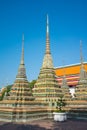 Old pagoda in Wat Phra Chettuphon Wimon Mangkhalaram Wat pho