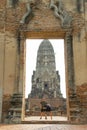 Wat Ratchaburana temple in Ayutthaya, Thailand
