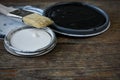 Old Paint Can Lids Royalty Free Stock Photo