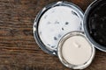 Old Paint Can Lids Royalty Free Stock Photo