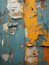 old paint peeling off of an old wooden door
