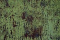 Old Paint Texture Green Cracks Royalty Free Stock Photo