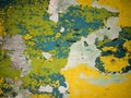 Old painted concrete wall Royalty Free Stock Photo