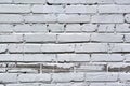 Old painted gray brick wall texture color