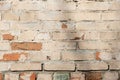 Old painted brick wall background and texture Royalty Free Stock Photo