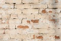 Old painted brick wall background and texture Royalty Free Stock Photo