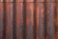 Old painted texture of rusty metal wall Royalty Free Stock Photo