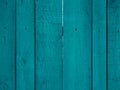 Old painted turquoise green wooden wall texture Royalty Free Stock Photo